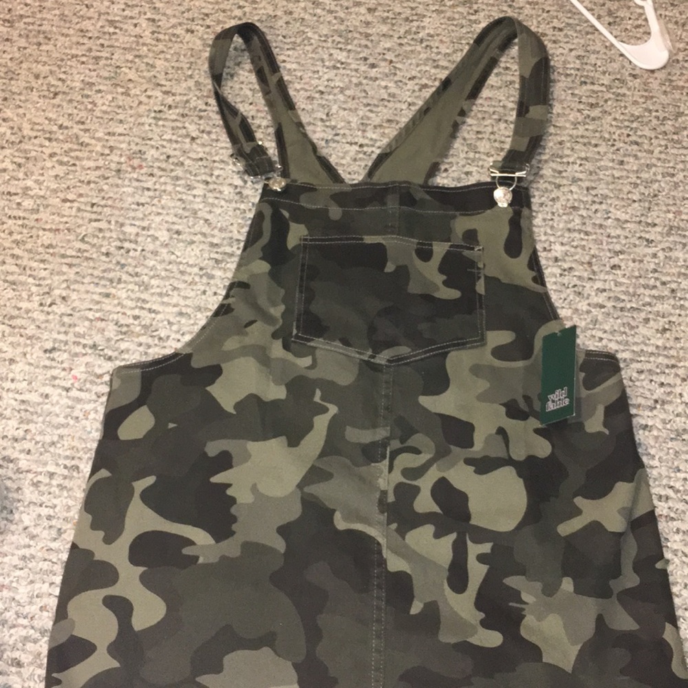 CAMO OVERALL DRESS